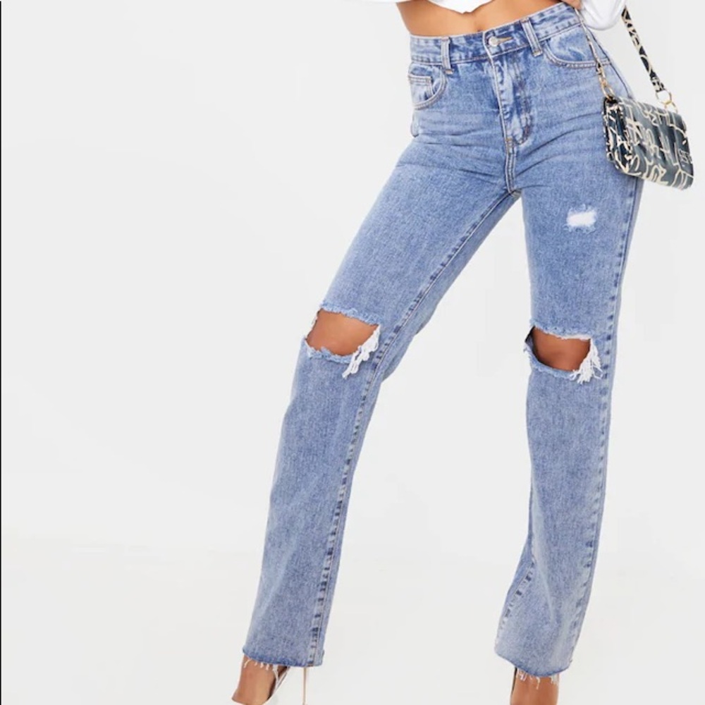 Brand New Pretty Little Thing Jeans - Picture 1 of 3
